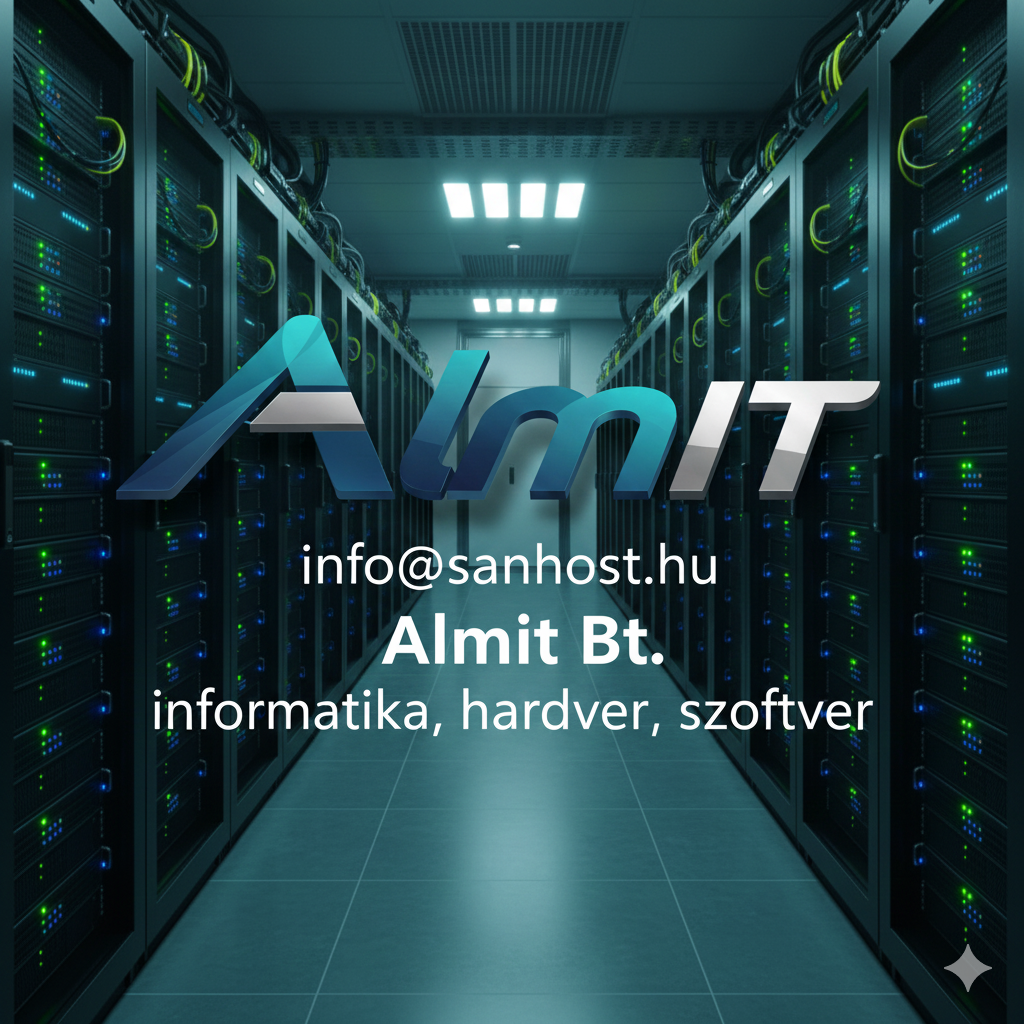 AlmIT Bt. - informatika, hardver, szoftver - info@sanhost.hu